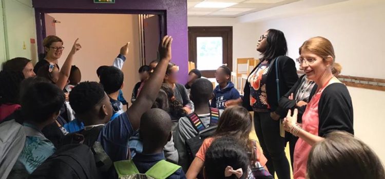 Rencontre des élèves de l’école du 51 bd Davout