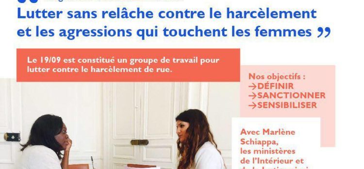 Groupe de travail sur la verbalisation du harcèlement de rue