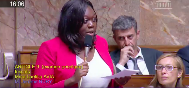 Loi de confiance – Intervention de Laetitia Avia sur la suppression de la réserve parlementaire