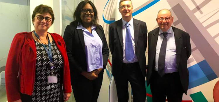 Visite des locaux de la direction de lanceurs du CNES