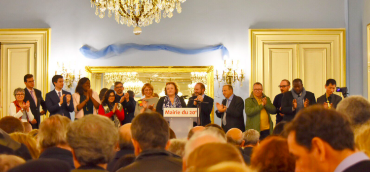 Cérémonie de voeux du 20ème arrondissement