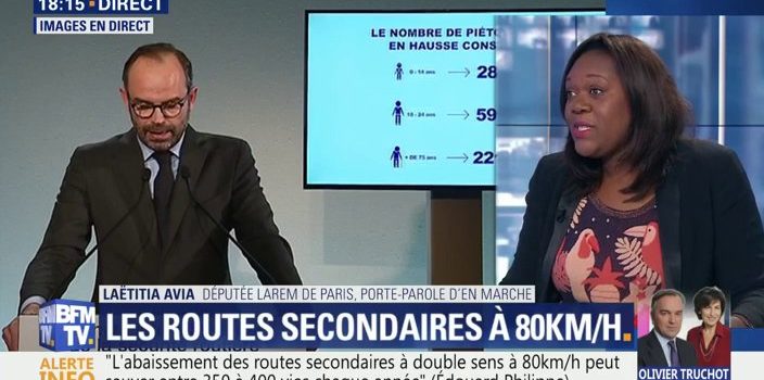 Interview de Laetitia Avia – BFMTV – 09/01/18
