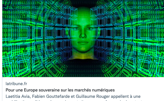 Stop au Far West numérique! – Notre tribune Pour une Europe souveraine sur les marchés numériques