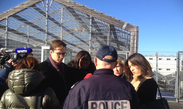Visite du centre de rétention administrative de Vincennes
