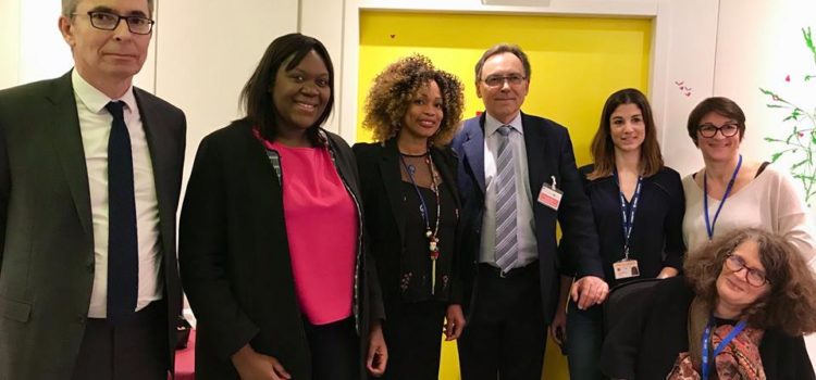 Visite avec la Ministre des Sports  de l’Hôpital Trousseau – 29/03/18