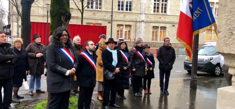 Commémoration pour les 75 ans de la libération des camps de la mort