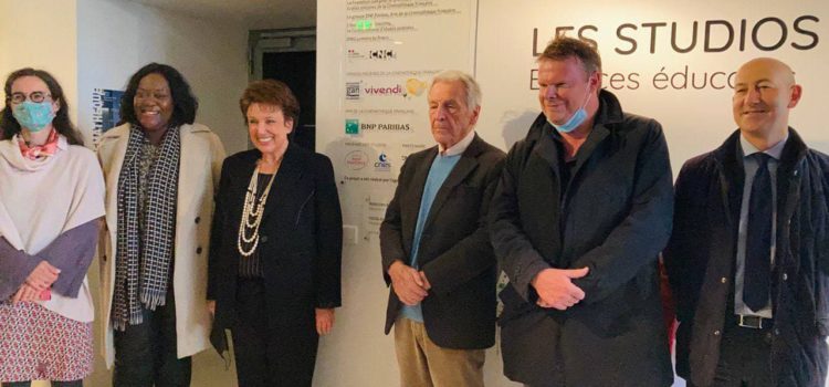 Inauguration des studios d’animation de la Cinémathèque française