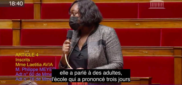 PPL Contre le harcèlement scolaire –  Examen à l’Assemblée Nationale