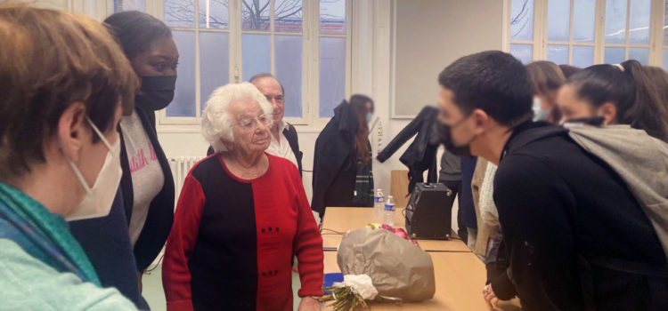 Sensibilisation à la Shoah au Collège Courteline Paris 12